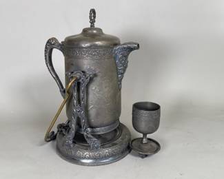 Knickerbocker Silver Water Pitcher