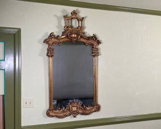 Detailed Hanging Mirror