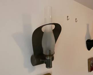 Antique Angle Oil lamp