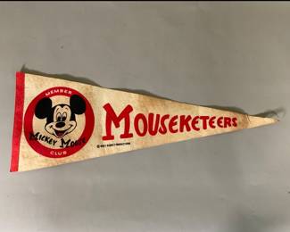 Mouseketeers pennant