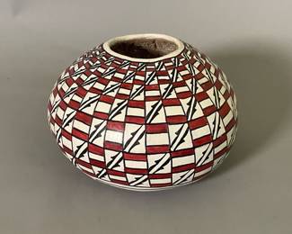 Native American gourd bowl