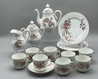Limoges Coffee Dessert Set