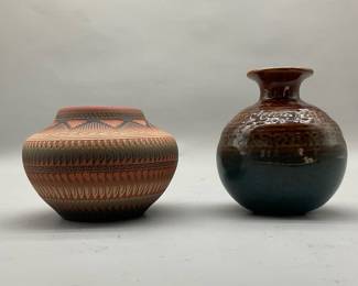 Native American pottery