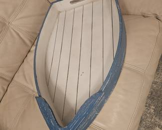 Wooden boat tray $20