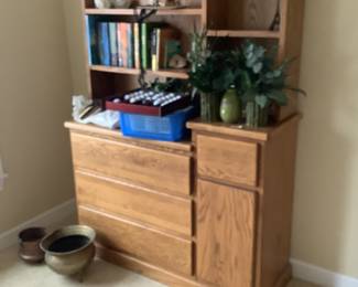 Oak double dresser