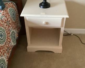 White side table
