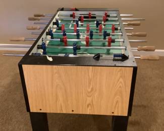 Foos ball machine