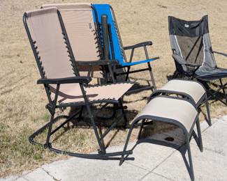 Outdoor rocking chairs