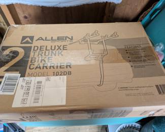 Trunk bike carrier