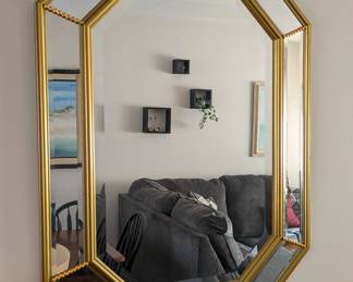 Beveled mirror