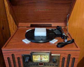Crosley record & CD player
