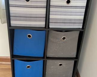 Another Cubbies with fabric bins