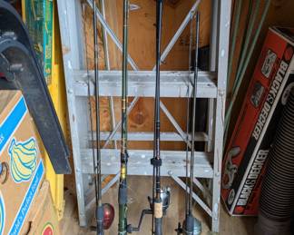 Fishing poles