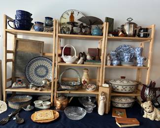 Polish Pottery, Fenton, Willow Tree