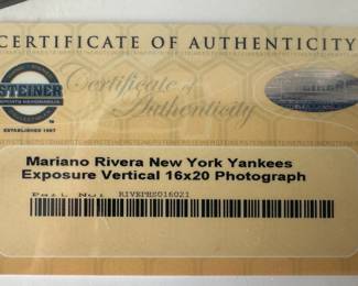 Mariano Rivera COA