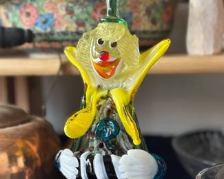 Venetian Glass Clown