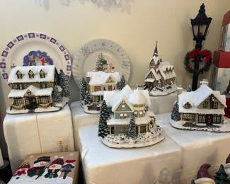 Thomas Kinkade X-Mas Village