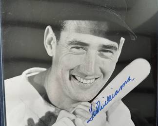 Ted Williams autograph