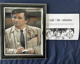 Peter Falk Autograph w/ COA