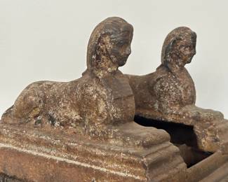 Egyptian Motif Boot Scraper