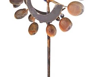 Metal and Glass Yard Art