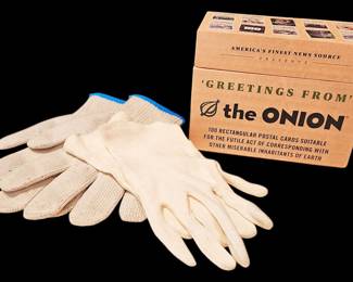 Gloves and Postcards