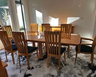 Formal Dining table set seats 8