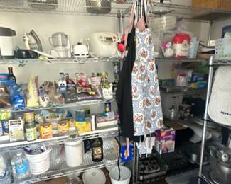 Pantry full of kitchen essentials