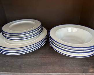 Fitz & Floyd Everyday White Porcelain dishes