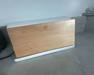 Williams Sonoma Bread box & cutting board