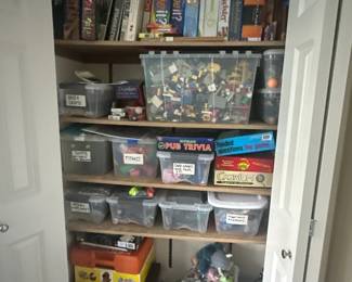 Games, toys & LEGOS