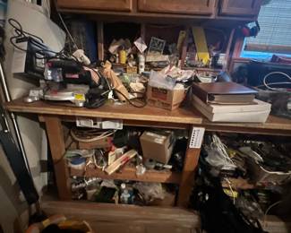 Garage full of tools