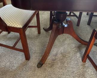 Formal dining room table set