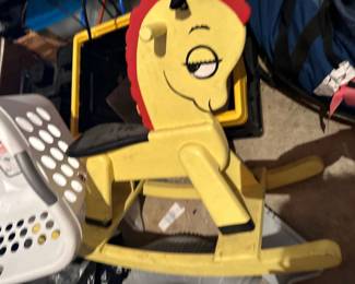 Vintage rocking horse 