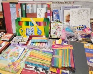 Large Art And Crafts Lot 