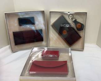 Three White Stag Gift Boxes