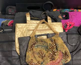 Large Variety Of Purses Bags