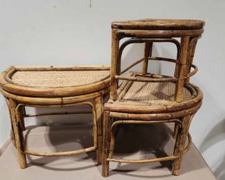 3 Wooden Sidetables