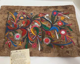  002 Mexican Painting on bark