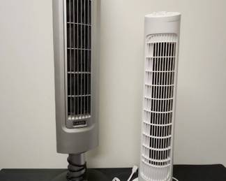 2 Desk fans 
