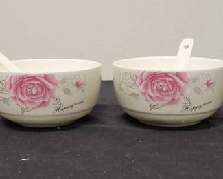Set of Warm Bowl Spoon