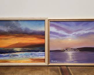 Hand Painted Landscapes