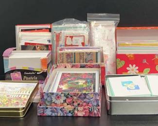 Greeting Cards Collection including Tins