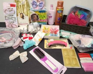 Mystery Lot Of Hair Supplies 