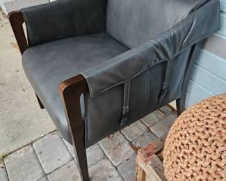 I don't think this is a desk chair at all but it is pretty comfortable and fun to look at,
$45