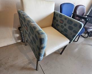 This desk chair is not contoured, but I'm sure it's still comfortable $25