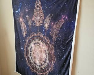 Astrological throw blanket,