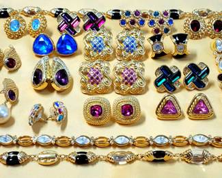 Swarovski Crystal Signed Jewelry