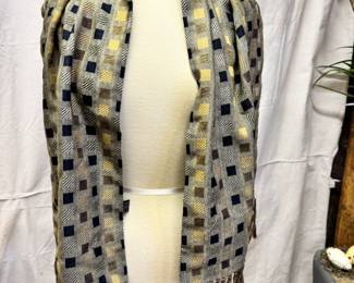 LUSH Italian silk and wool scarf