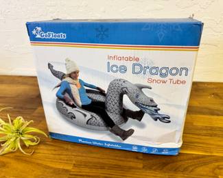 Fun new in box Ice Dragon snow tube